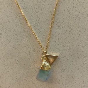 Heidi Hull crystal pendant necklace